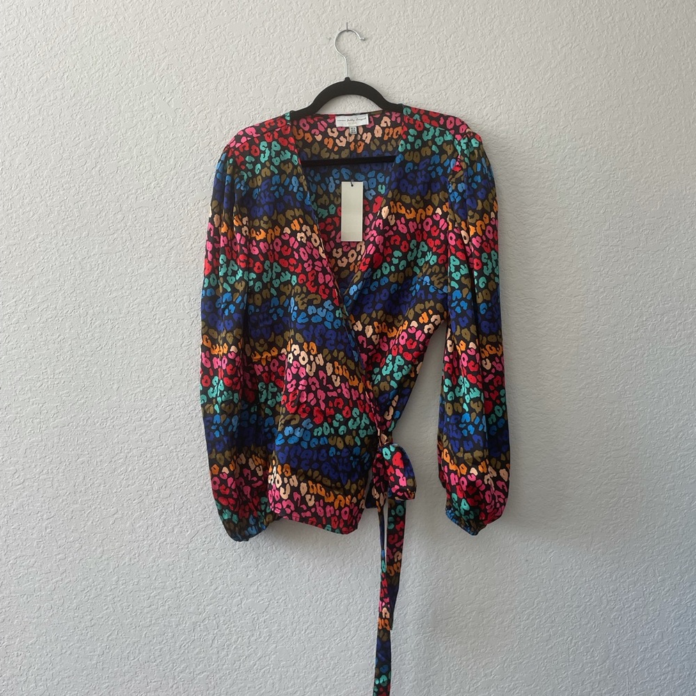 Anthropologie NWT Never Fully Dressed Wrap Top - Picture 6 of 11